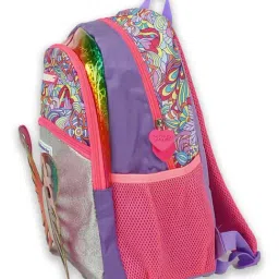 Little Surprise Box Purple Printed Backpack image 3