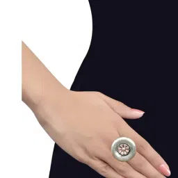 Tribe Amrapali Chandrika Talisman Ring image 2