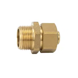 Quickpex Male Connector Brass ASTMF 1281-2005 32x1-1/2 inch, MC183215 image 1
