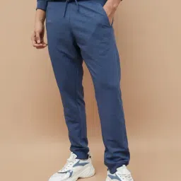 Fame Forever By Lifestyle Blue Regular Fit Striped Joggers-picture-23