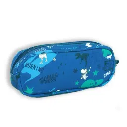 Little Surprise Box Blue Printed Backpack with Lunch Bag & Stationery Pouch image 4