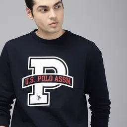 U.S. Polo Assn. Denim Co. Brand Logo Printed Sweatshirt image 1