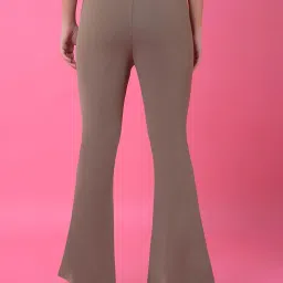 Crimsoune Club White Regular Fit Embroidered casual trousers , Buy, Trousers, India, Tata CLiQ image 2