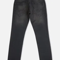 Pepe Jeans Boys Grey Solid Jeans image 2