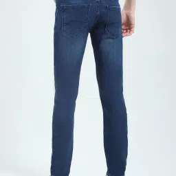 Monte Carlo Navy Blue Regular Fit Jeans image 2