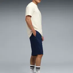 Puma Persian Blue Wardrobe Essentials Slim Fit Ottoman Knitted Shorts image 3