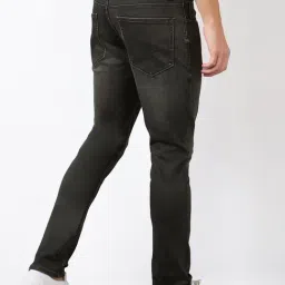 Spykar Men Slim Fit Low Rise Cotton Casual Jeans image 4