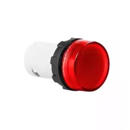 C&S Electric Pilot Lamp Economical Barrel LED Metallic Range 415 V AC Red, RCN7-IVL74-picture-35
