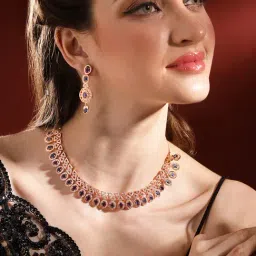 Priyaasi Classic Rose Gold Brass Sets-image-38