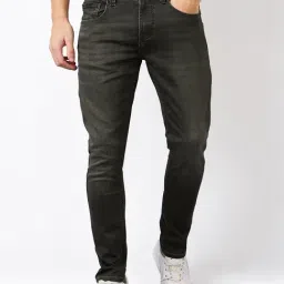 Spykar Men Slim Fit Low Rise Cotton Casual Jeans-picture-12