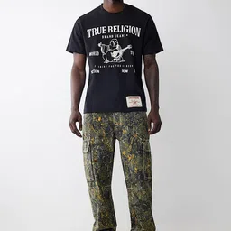 True Religion Men Slash Knee Jeans image 3