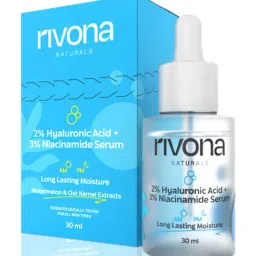 Rivona Naturals 2% Hyaluronic Acid + 3% Niacinamide Serum - 30 ml-image-101