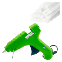 CRAFTYGUN 40 W Glue Gun with 20 Sticks Standard Temperature Green 11 mm Stick Dia., GREEN40W-20ST-(CRAFTY-GUN)-picture-31
