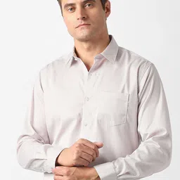 Van Heusen Regular Fit Striped Pure Cotton Formal Shirt-picture-42