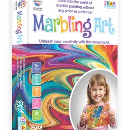 Ratnas Marbling Art & Craft Magic Paint Kit - White-picture-10