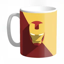 Mr UVD Yellow & Brown Graphic Printed Ceramic Glossy Mug 350 ml-image-33