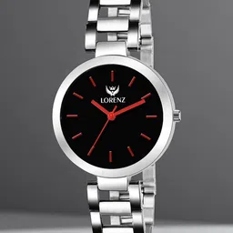 LORENZ Women Brass Dial & Stainless Steel Straps Analogue Watch AS-46A-image-85