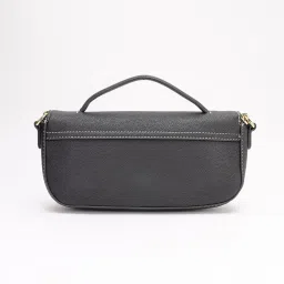 TOMMY HILFIGER Black Solid Cross Body Bag image 2
