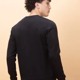 Being Human Black Regular Fit Sweatshirt image 2