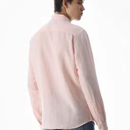 Jack & Jones Pink Regular Fit Plain Shirt image 2