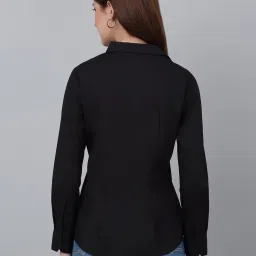 Cantabil Black Regular Fit Shirt image 2