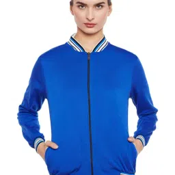Belle Fille Royal Blue Regular Fit Jacket-picture-10