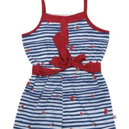 Nino Bambino Kids Blue Cotton Printed Jumpsuits-picture-18
