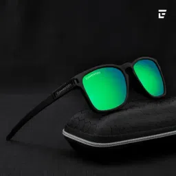 Eyewearlabs Moto X2 Green UV Protection Square Unisex Sunglasses-picture-39