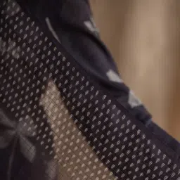 The Indian Ethnic Co Charcoal Droplet Butti Dabu Kota Doriya Dupatta image 4