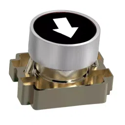 Essen Deinki 2NO+2NC Contact Black Flush Type Sign Push Button Switch with Metal Bracket & "Arrow" Mark-picture-16