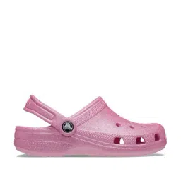 Crocs Kids Pink Back Strap Clogs-image-57
