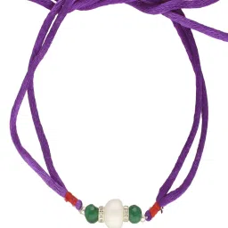 Sri Jagdamba Pearls Bade Bhaiya Engraved Pearl Rakhi image 2