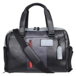 SASSORA ALBA Multicolor Large Leather Duffle Bag-picture-8