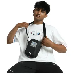 Puma Black Solid Cross Body Bag image 2