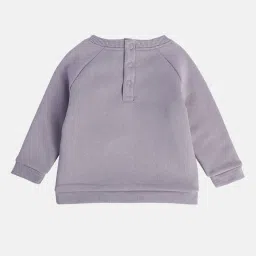 MINIKLUB Boys Grey Printed Full Sleeves Sweatshirt image 2
