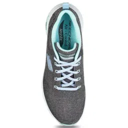 Skechers Women's ARCH FIT-COMFY WAVE Charcoal Casual Sneakers image 4