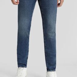 American Eagle Blue Cotton Regular fit Solid Jeans-picture-45