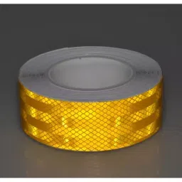GENERIC 2 inch (50.8 mm) High Intensity Warning Reflective Tape Yellow 10 m Length image 5