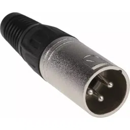 RS PRO Cable Mount XLR Connector Male 250 V AC 3 Way Silver Plating, 457904-picture-38