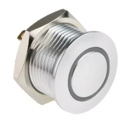 RS PRO Illuminated Push Button Switch Momentary 16 mm Cutout SPST Green Red LED 36 V DC, 1758559-picture-33