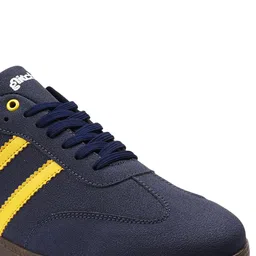 Glitchez Men Striped Synthetic Regular Sneakers image 5