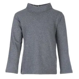 A Little Fable Kids Grey Full Sleeves Skivvy T-Shirt-picture-13