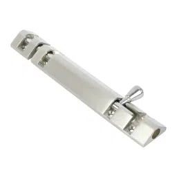 Decorio Pyramid Tower Bolt S.S Knob 152.4 mm (6 Inch) Satin Silver Finish, 3100712.05-image-37