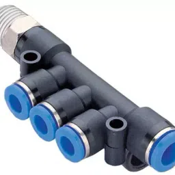 Techno 6 mm Thread Size Triple Branch Union PK-image-2