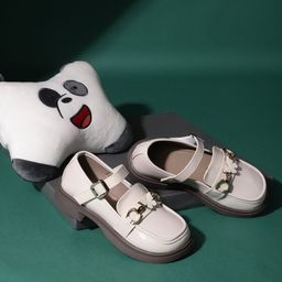 TRUFFLE COLLECTION Butterfly Metal Applique Detailed Ballerinas - Beige-picture-19