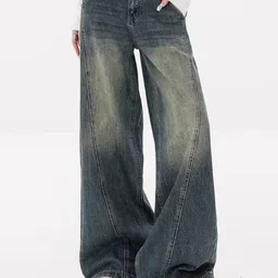StyleCast Women Wide Leg Fit Mid-Rise Medium Fade Jeans-picture-34