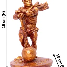 Aura Brown Hanuman Religious Idol Showpiece-image-35
