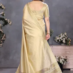 priyashi Woven Design Zari Banarasi Saree With Blouse Piece image 5