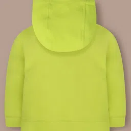 Cherry Crumble By Nitt Hyman Christmas Theme Full Sleeves Tree Puff Printed Unisex Winter Hoodie - Green image 4