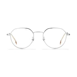 Carrera Silver Geometric Unisex Eye Frames image 2